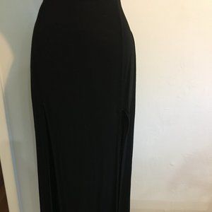 Brandy Melville Double Slit Maxi Skirt